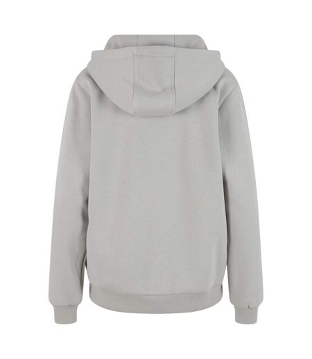 Sweat À Capuche Femme Gris Chiné Build Your Brand