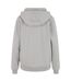 Sweat À Capuche Femme Gris Chiné Build Your Brand-2