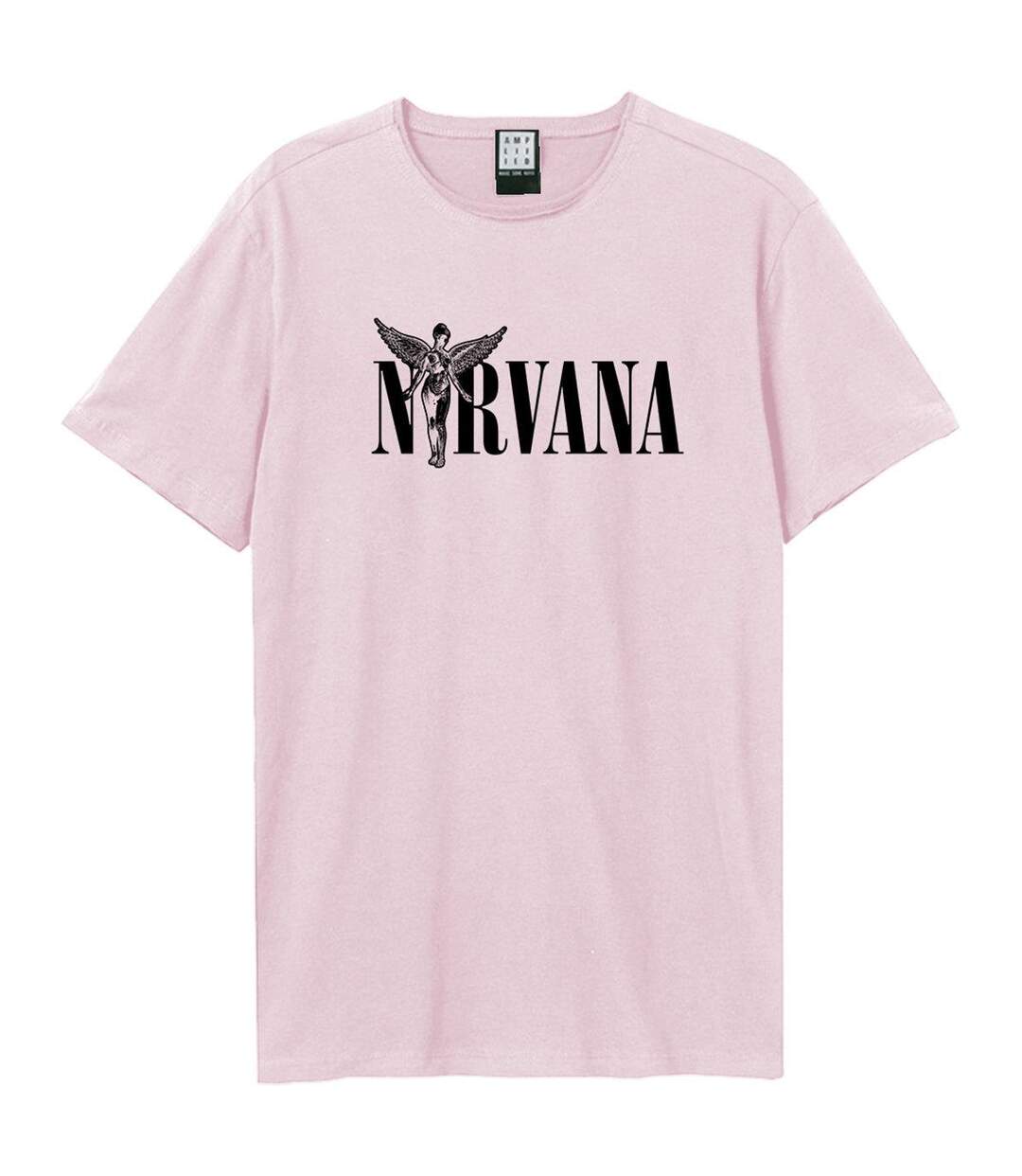 T-shirt In Utero Adulte Rose Amplified-1