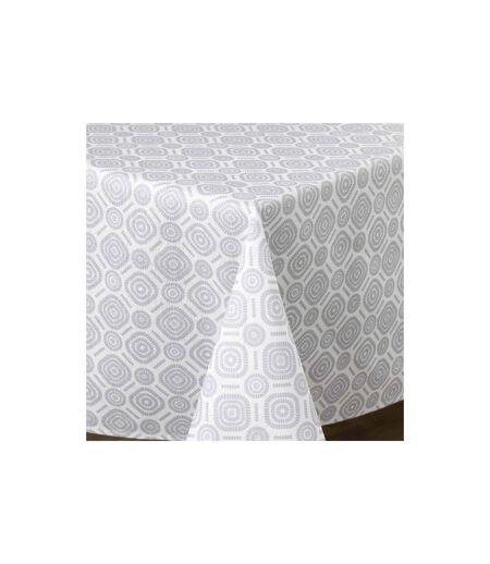 Nappe Infroissable Imprimée Callis 140x240cm Gris