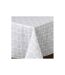Nappe Infroissable Imprimée Callis 140x240cm Gris-3