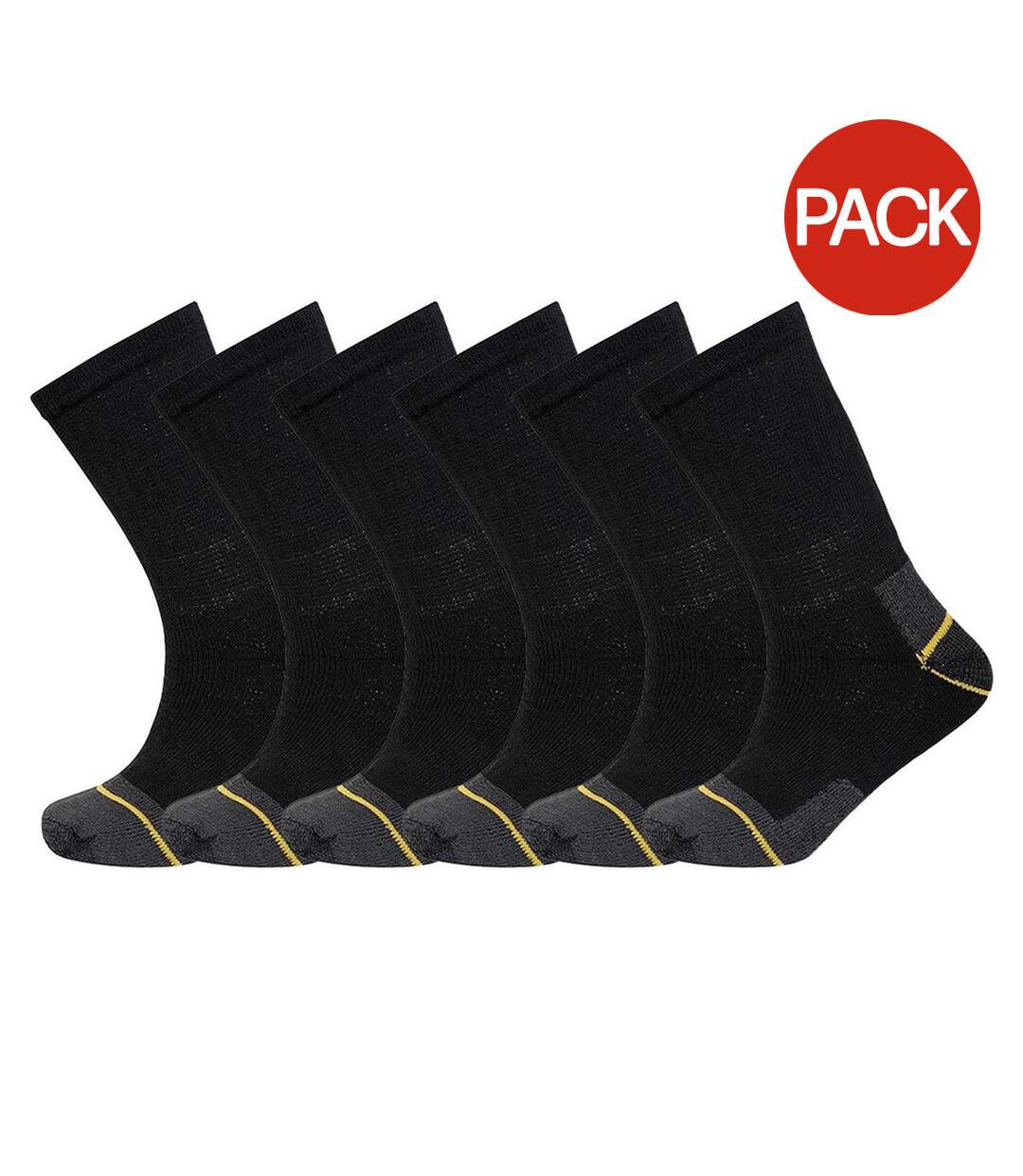 Chaussettes Motif/style Rayures Contrastées Homme Noir Soxy-2