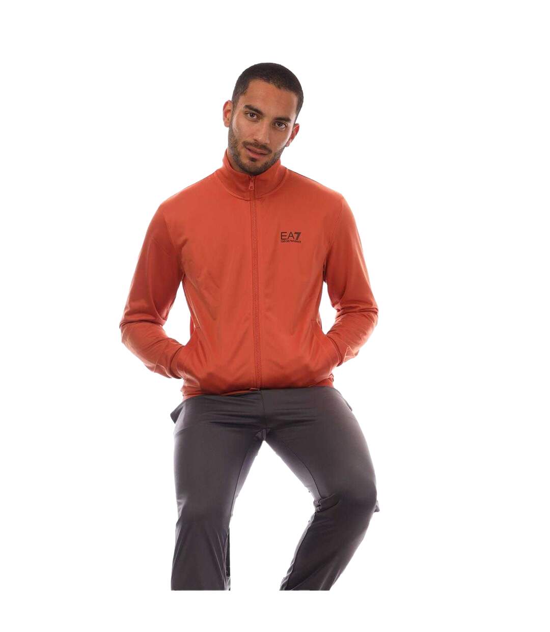 Ensemble De Survêtement Style Logo Homme Orange Emporio Armani-1