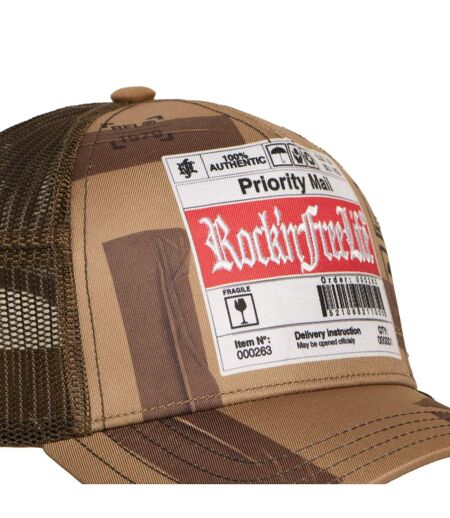 Casquette trucker imprimée avec filet Traveler Rock'n Free Life