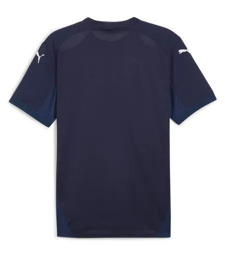 Mens Teamfinal Jersey T-shirt Navy White Blue Puma