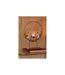 Photophore Cercle Bonhommes de Neige 28cm Multicolore-4