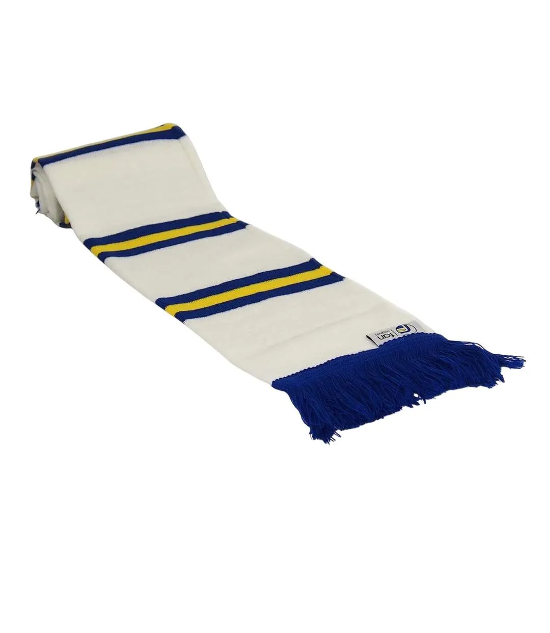 Écharpe Supporter Motif/style 3 Rayures Taille Unique Blanc Fan Originals-1