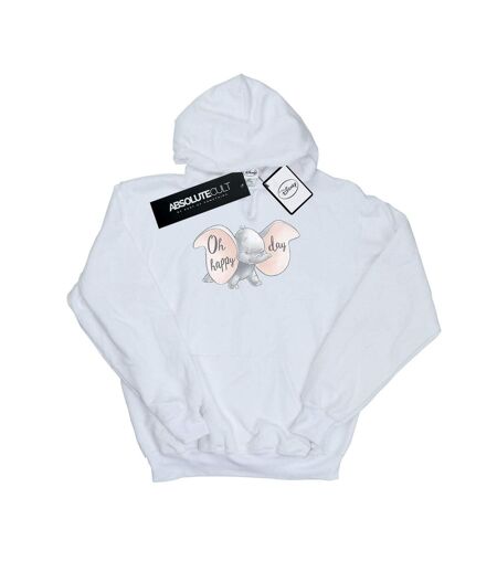 Disney Sweat à capuche Dumbo Happy Day Femme/Femme (Blanc) - UTBI5166