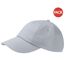 Lot de 2  casquettes adulte gris clair Beechfield