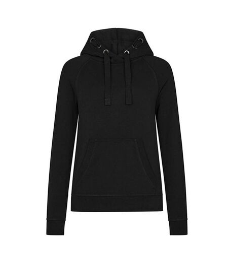 Sweat À Capuche Avec Cordons Premium Enfant Noir HRM