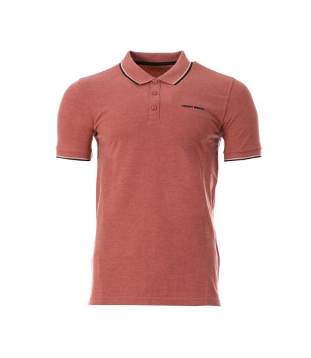 Polo Vieux Rose Homme Teddy Smith Pasian 2 - S