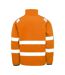 Veste Softshell Homme Orange Fluo Result Genuine Recycled-2