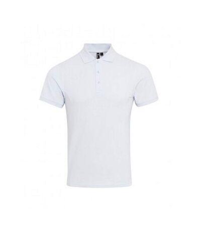 Premier Mens Coolchecker Plus Piqu Polo Shirt (White) - UTPC3374