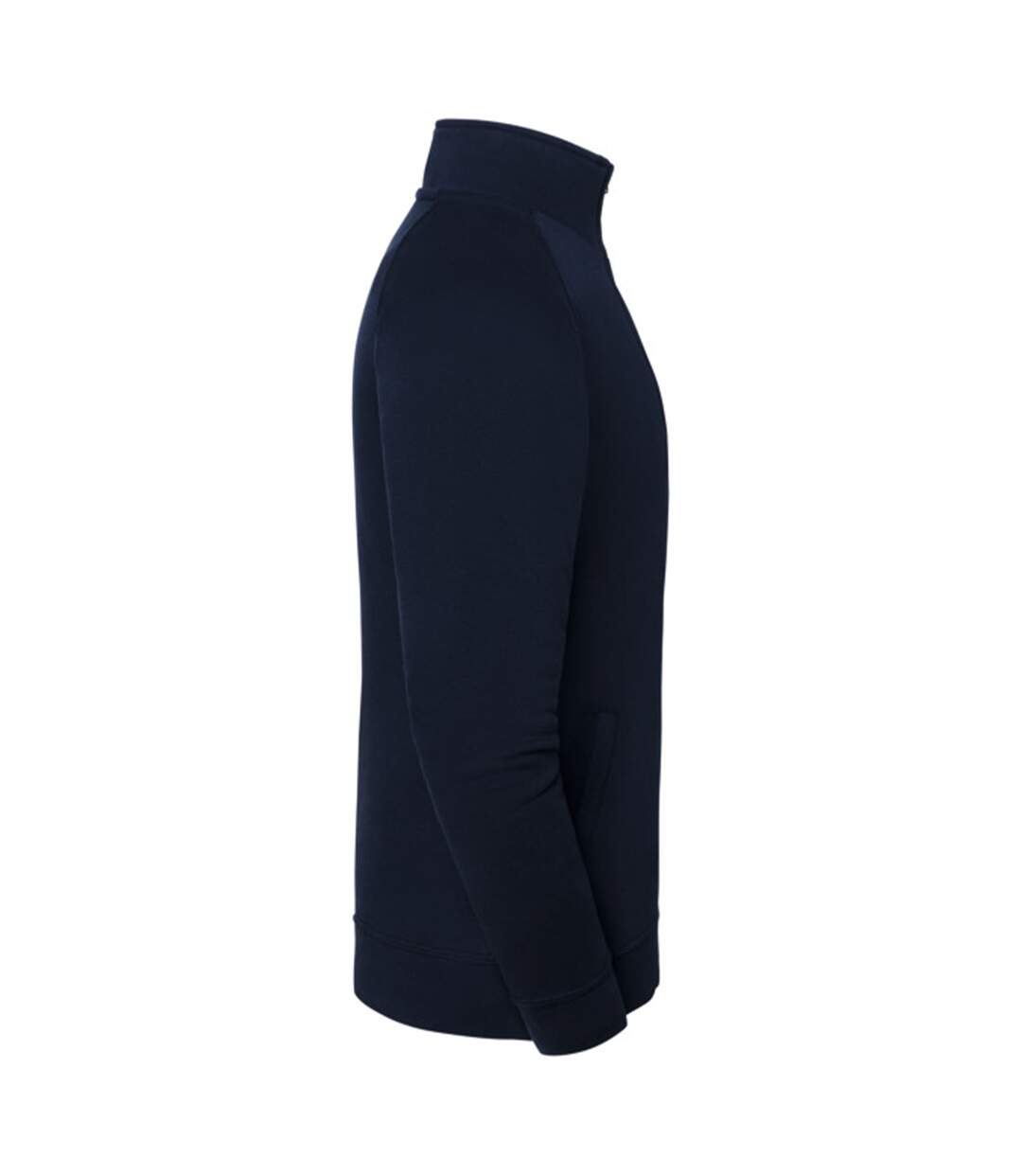 Veste De Survêtement Iconic Premium Homme Bleu Marine Sombre Fruit Of The Loom-3