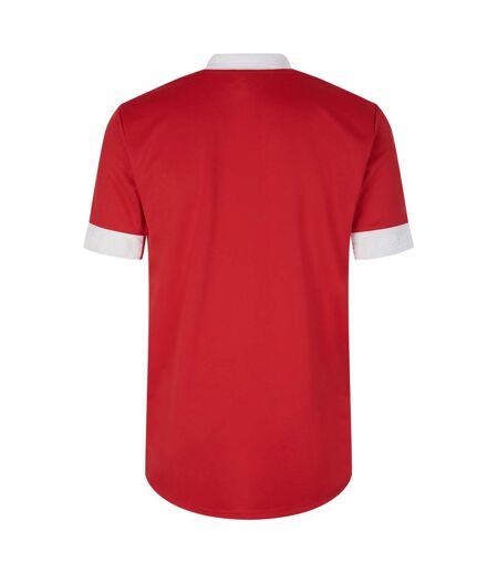 Mens Tempest Jersey Vermillion White Umbro
