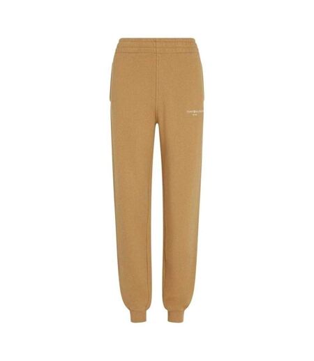 Pantalon De Jogging Motif/style Uni Femme Beige Tommy Hilfiger