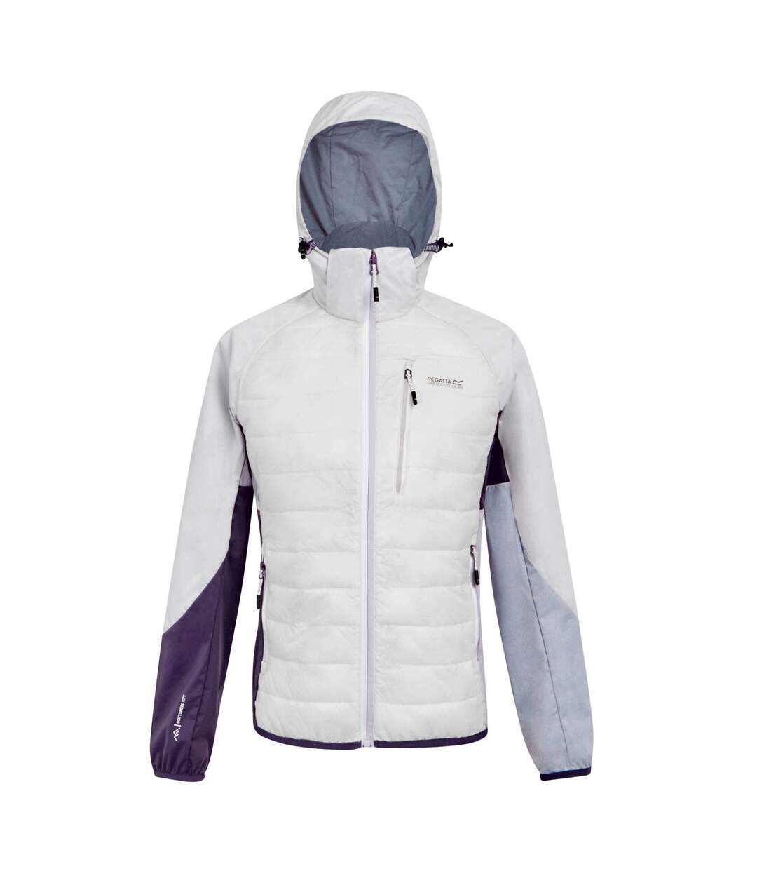 Veste hybride andreson pro femme blanc / violet coucher de soleil Regatta