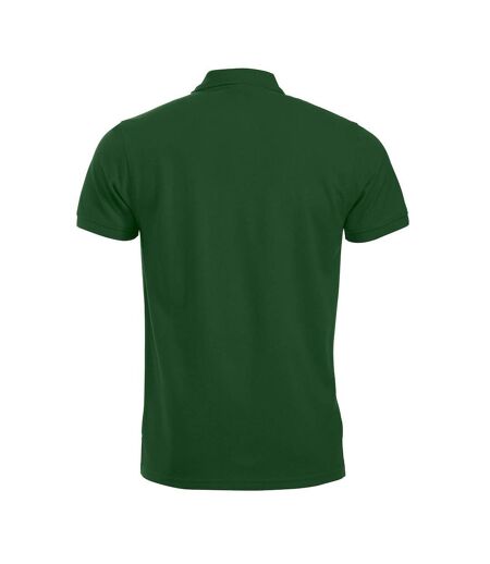 Polo Manhattan Homme Vert Bouteille Clique