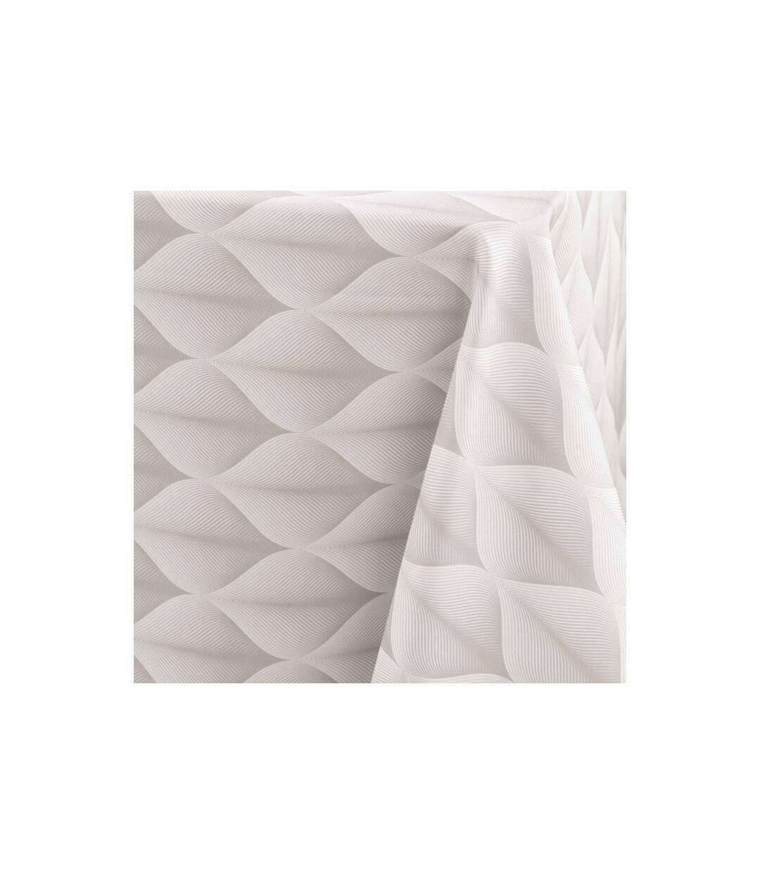 Nappe Antitache Imprimé Kalini 150x240cm Naturel-3