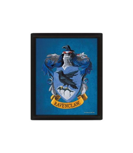 Harry Potter - Imprimé 3D COLOURFUL CREST (Bleu / Cuivré) (25,4 cm x 20,32 cm) - UTPM8337