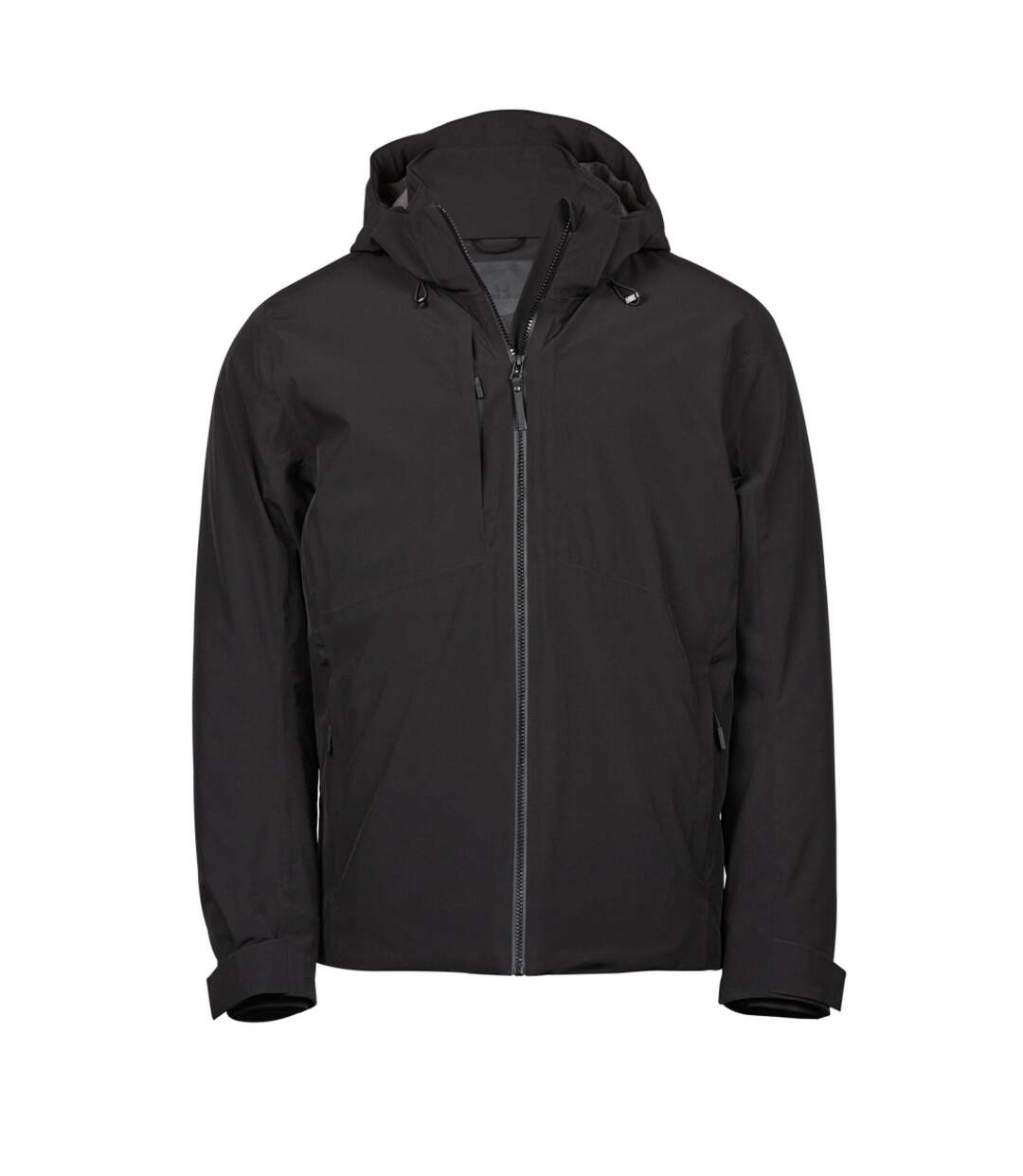 Mens All Weather Jacket Black Tee Jays-1
