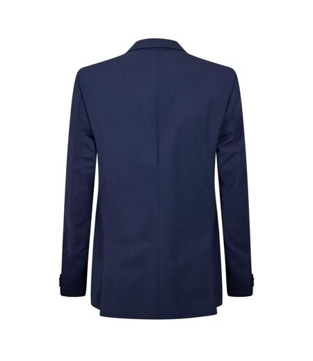 Blazer Motif/style À Revers Homme Bleu Boss