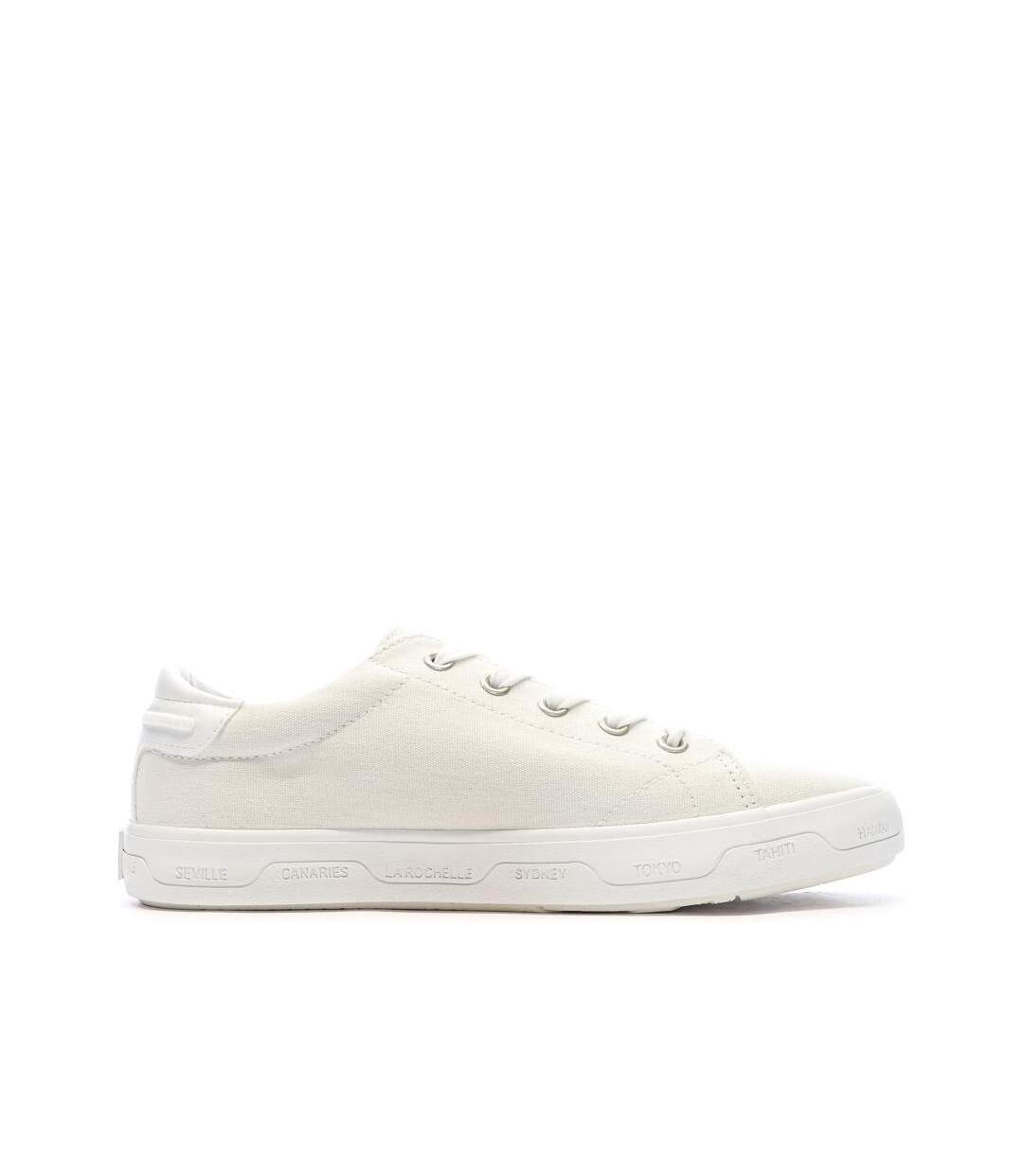 Baskets beige femme tbs lanzara-2