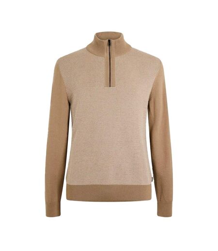 Pull Décontracté H Dambino Homme Beige Boss