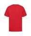 Classic Mens Ringspun Tee Red Casual-3