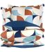 Parure de lit percale de coton MODULO Taie 65x65 cm-2
