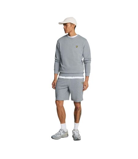 Short de jogging homme gris chiné Lyle & Scott Lyle & Scott