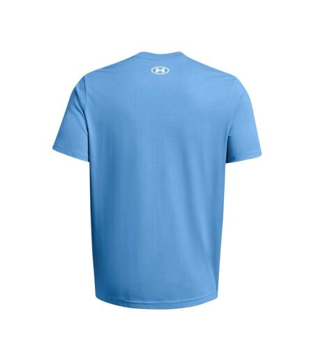 Mens Sportstyle Update Logo T-shirt Blue Under Armour