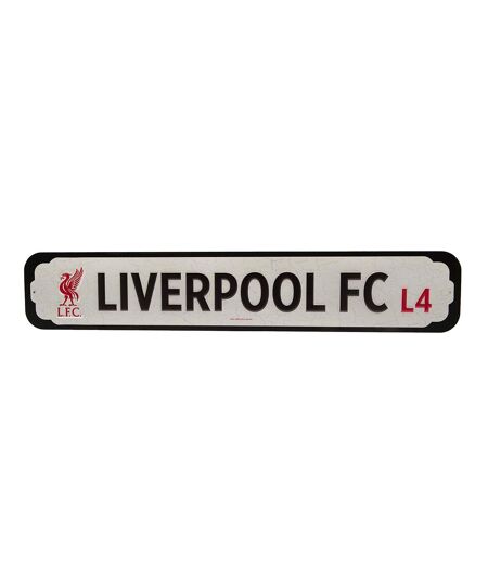 Liverpool FC - Plaque DELUXE (Rouge / Gris / Noir) (Taille unique) - UTTA10455