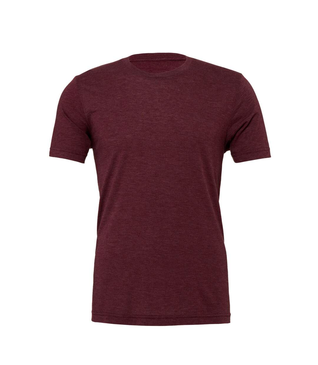 Canvas triblend t-shirt à manches courtes homme pourpre Bella + Canvas-1