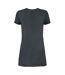 Womens/ladies So American Olivia Rodrigo T-shirt Dress Charcoal Amplified-2