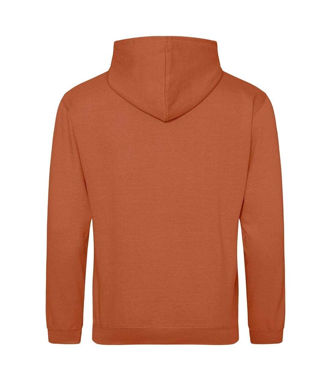 Sweat à capuche college adulte orange foncé Awdis