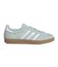 Womens/ladies Gazelle Suede Trainers Ash Green Adidas-1