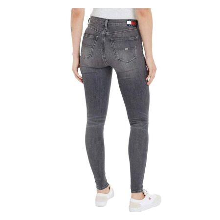 Jean Slim Gris Femme Tommy Hilfiger Nora - W26-L32