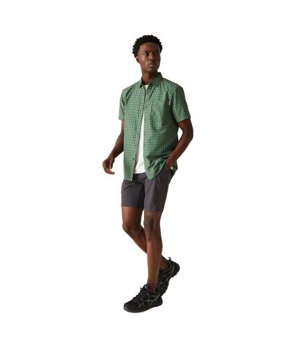 Chemise kalambo homme vert piquant / bleu marocain Regatta