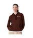Sweat À Capuche Motif/style Logo Sur Poitrine Femme Marron Champion-1