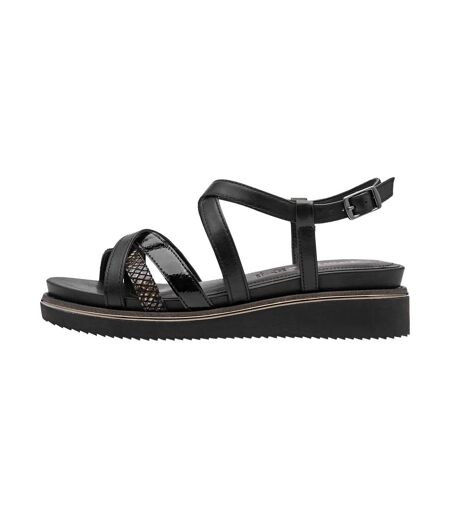 Sandales Compensées Cuir Tamaris