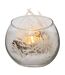 Bougie Déco LED Branche 10cm Argent-2