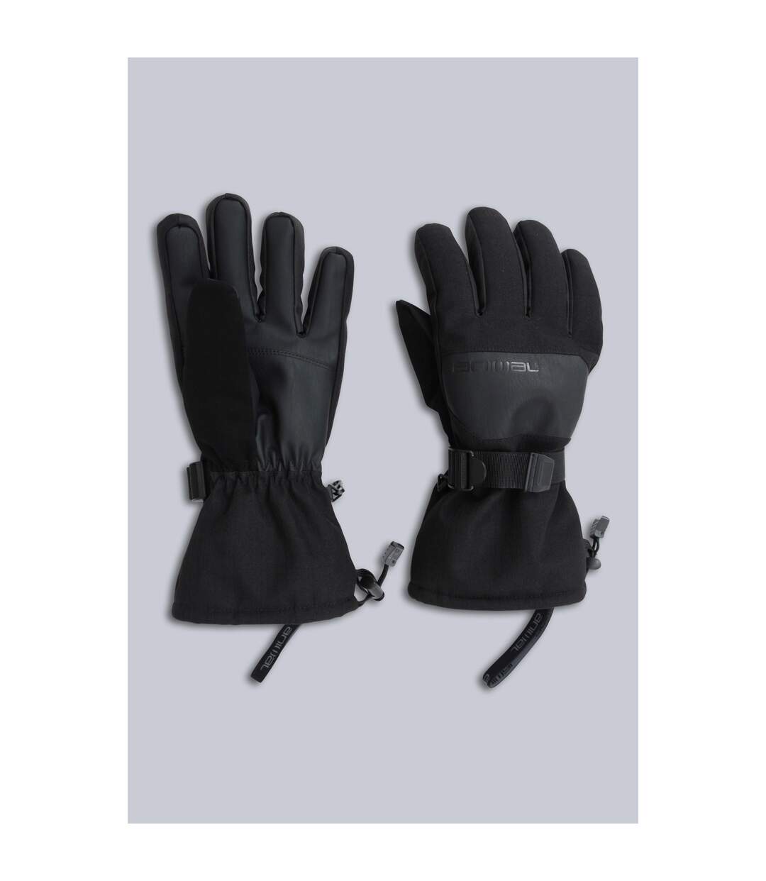 Gants De Ski Apres Homme Noir Animal-1