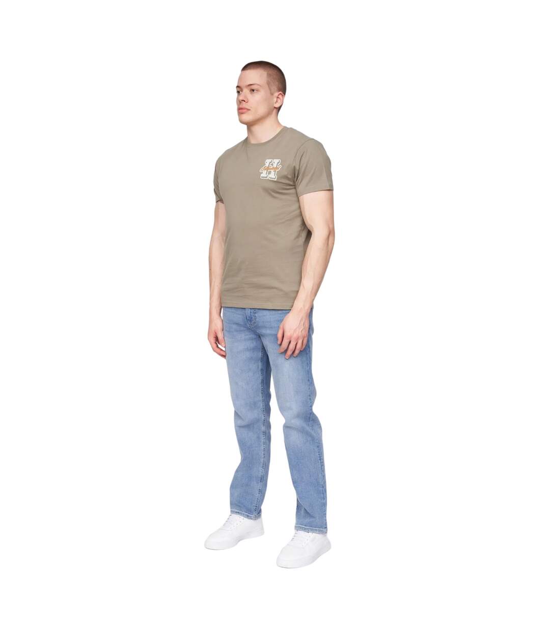 Jean breeze homme bleu clair délavé Henleys