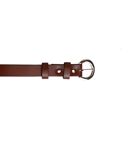 Eastern Counties Leather Womens/Ladies Thin Fashion Belt (Brown) - UTEL244