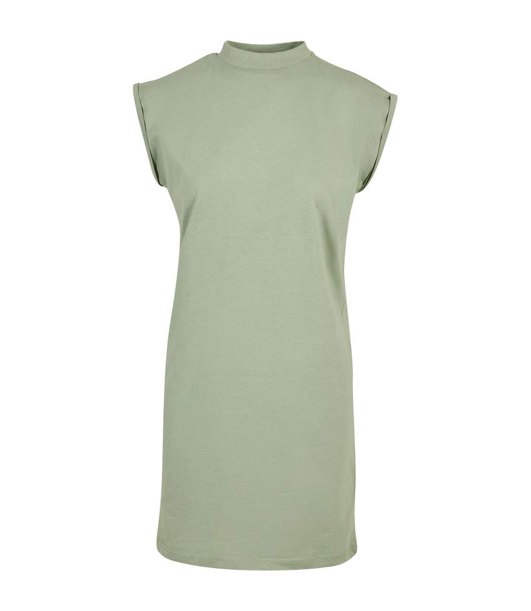 Robe Décontractée Femme Vert De Gris Build Your Brand-1