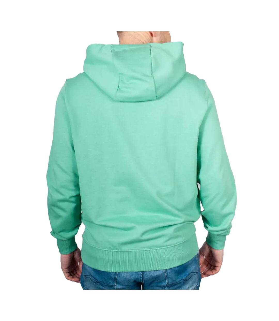 Sweat vert homme tommy hilfiger essential terry mw0mw37235 - l-2