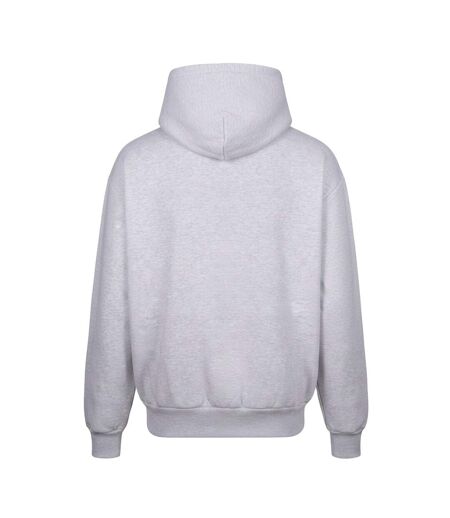 Sweat À Capuche Signature Adulte Gris Cendre Awdis
