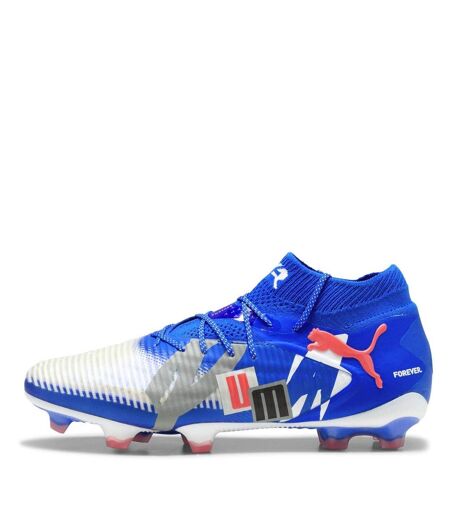 Unisex Adult Future 8 Ultimate Firm Ground Football Boots White Blue Puma