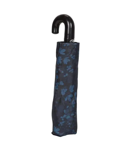 Parapluie Pliant Marche Motif/style Floral Taille Unique Bleu Foncé Mountain Warehouse